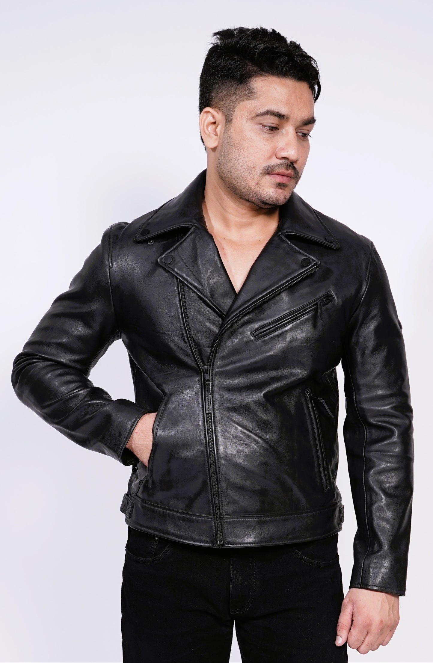 MX 41 MENS ICONIC BIKER JACKET