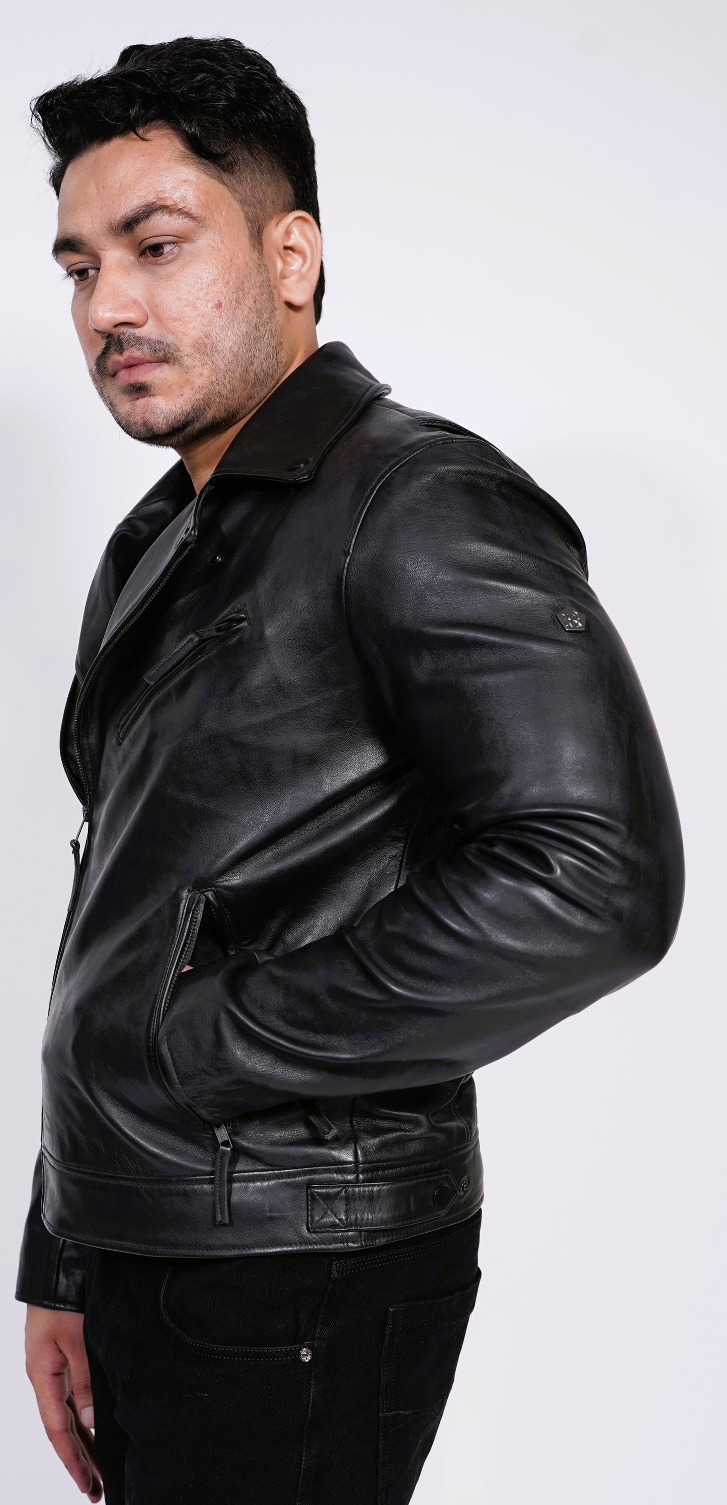 MX 41 MENS ICONIC BIKER JACKET