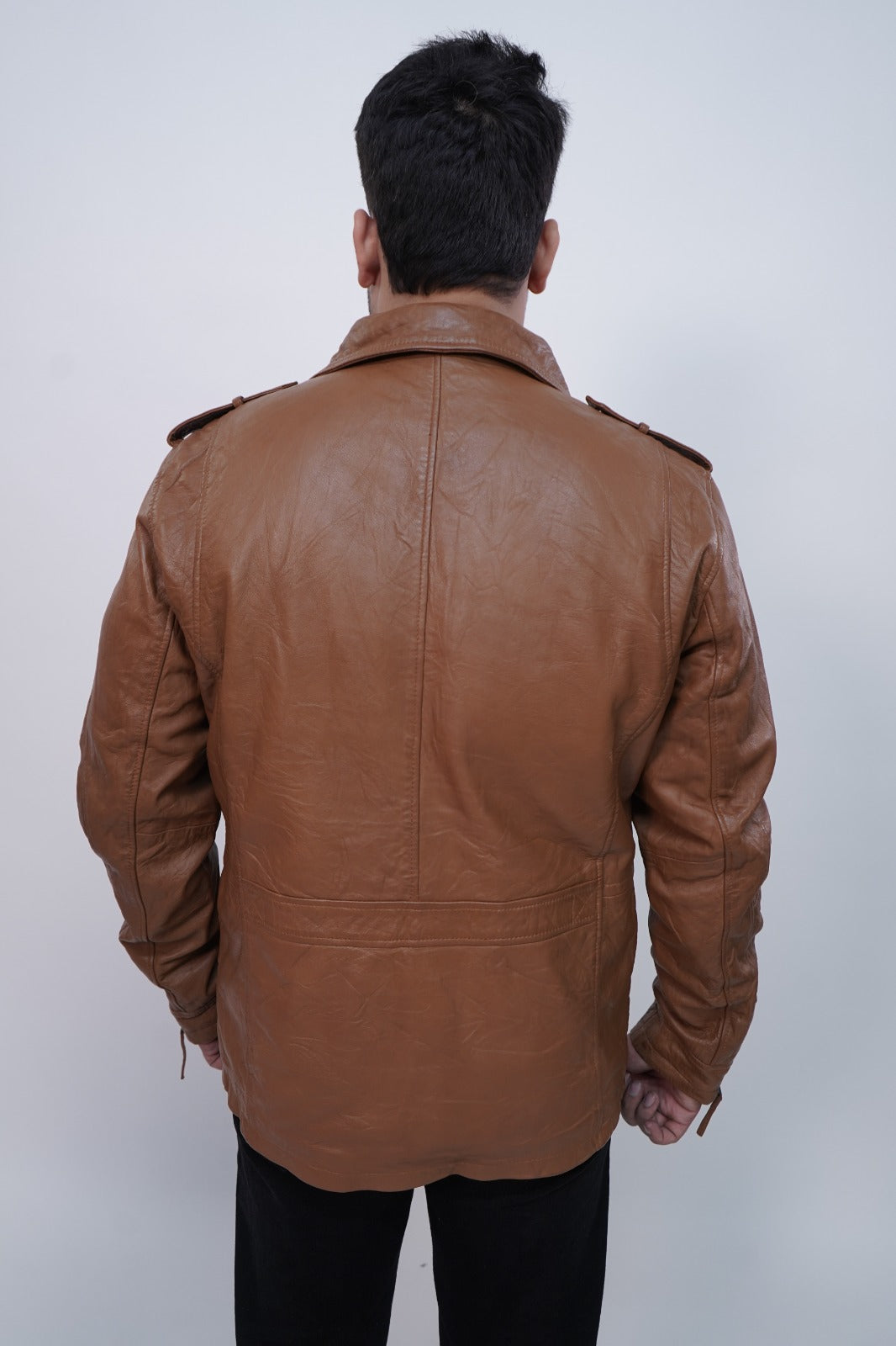100% Hard Washed Falp Pocket Jacket | MX113