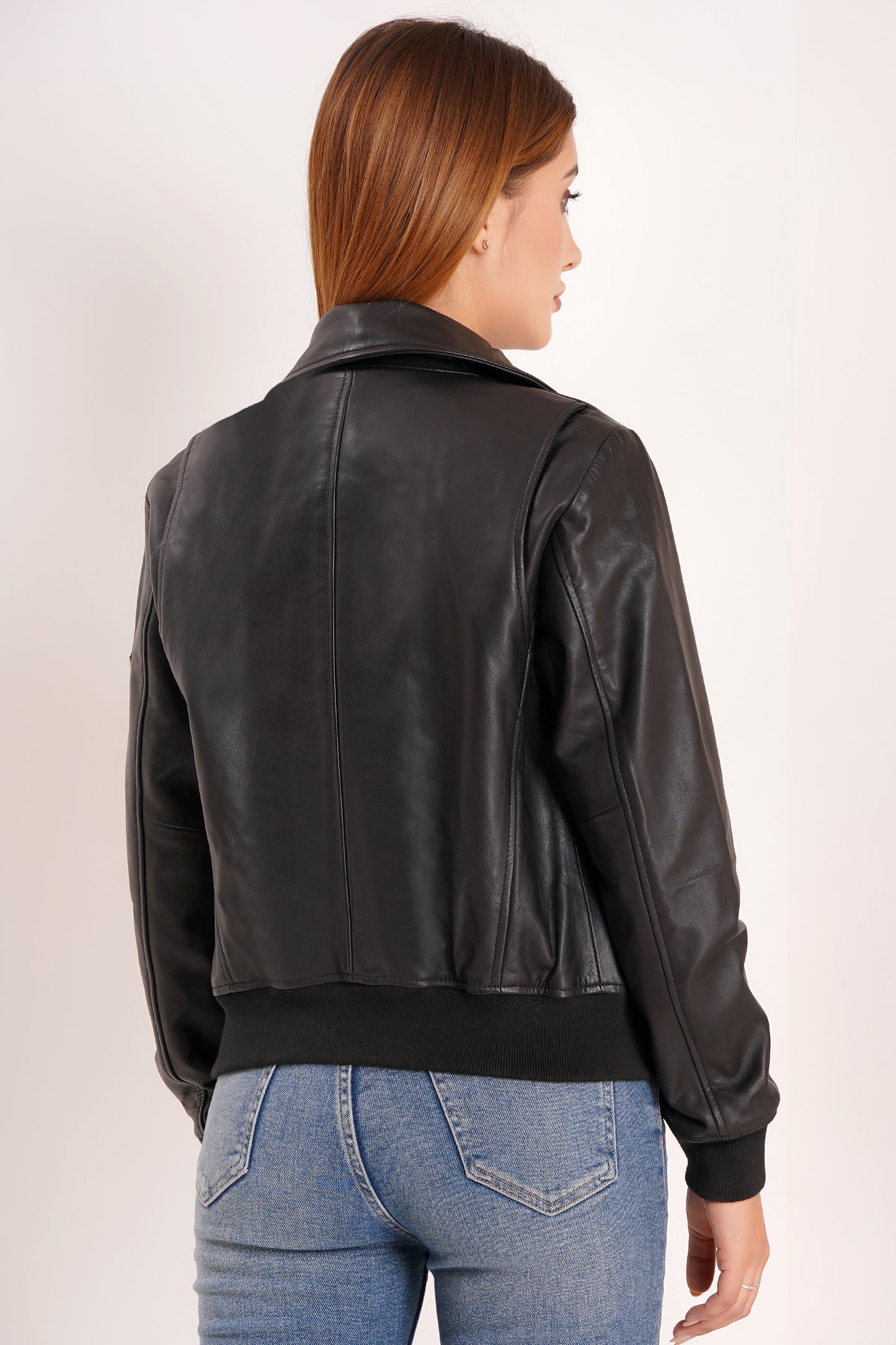 100% WASHED COLLAR BOMBOR JACKET WX 43