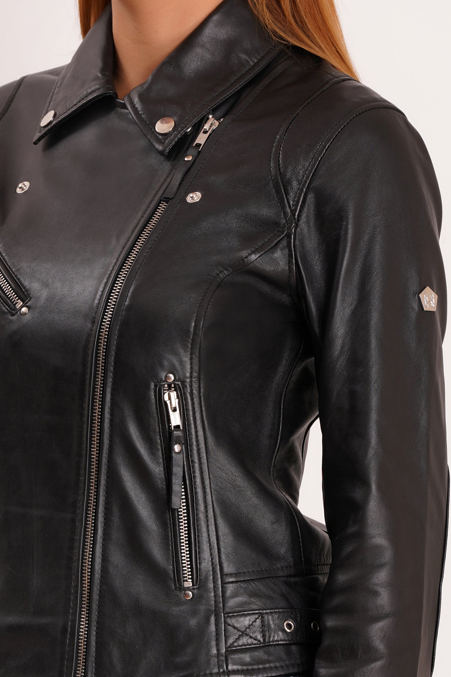 100% Leather Dil Biker Jacket | WX30