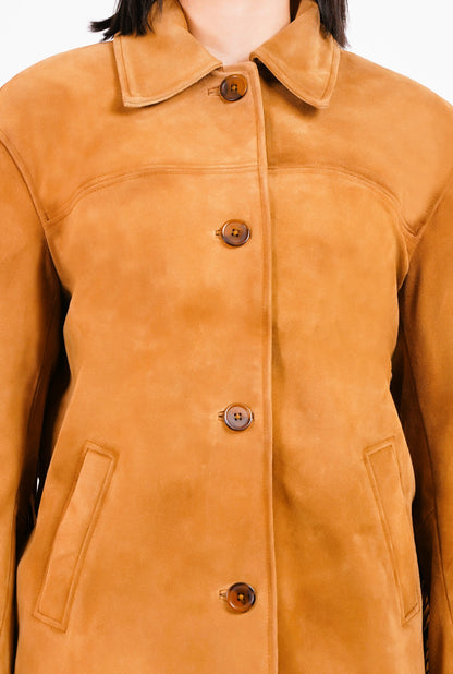100% Suede Fringes Jacket | WX016