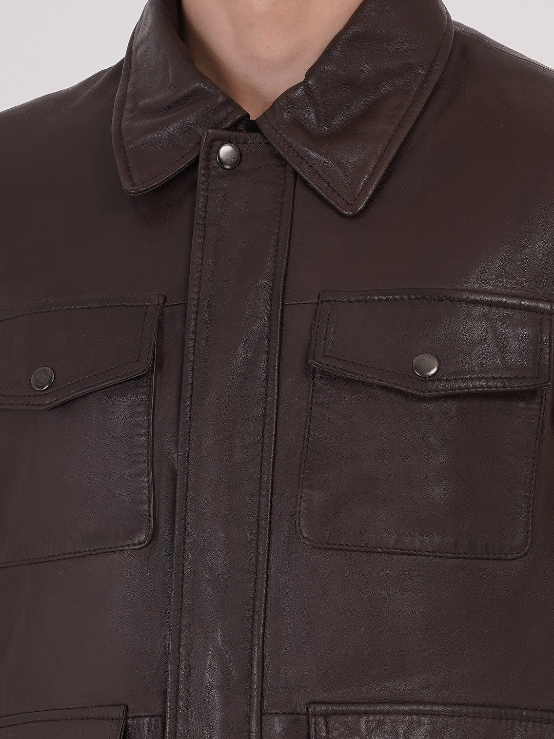 Mens Jacket Quality Lamb Washed Color Black Accessories Gun Metal | MX 111