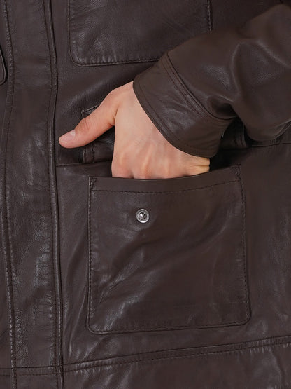 Mens Jacket Quality Lamb Washed Color Black Accessories Gun Metal | MX 111