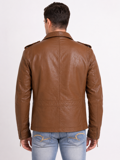 100% Hard Washed Falp Pocket Jacket | MX113