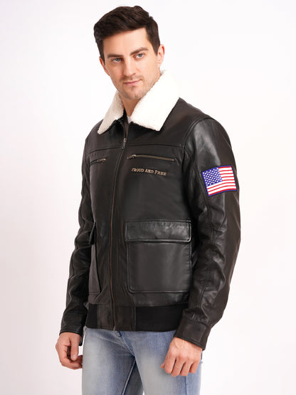 American Pilot Jacket Quality Lamba Nappa | MX 114
