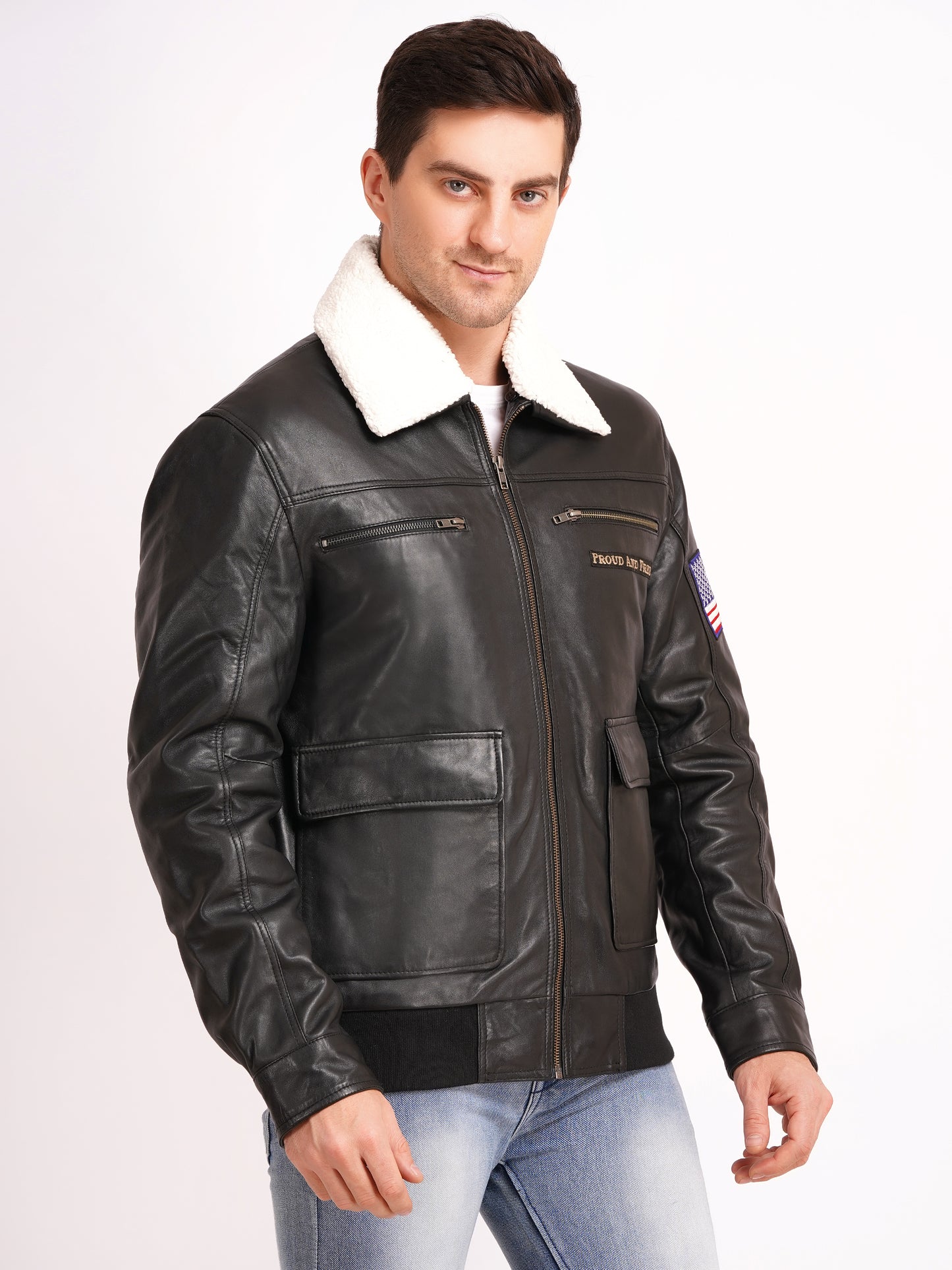 American Pilot Jacket Quality Lamba Nappa | MX 114