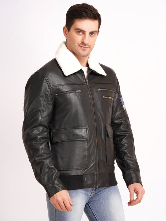 American Pilot Jacket Quality Lamba Nappa | MX 114