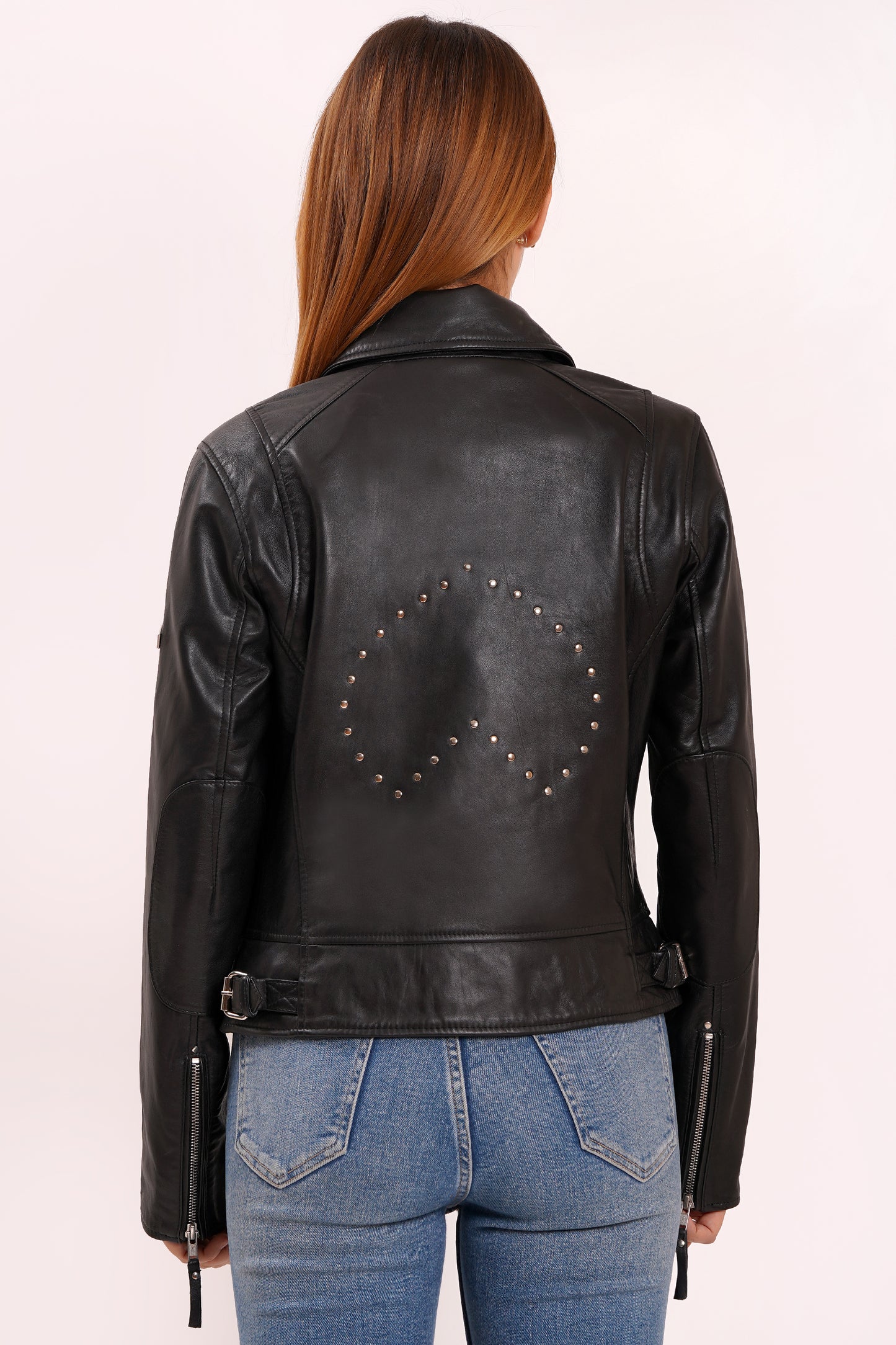 100% Leather Dil Biker Jacket | WX30