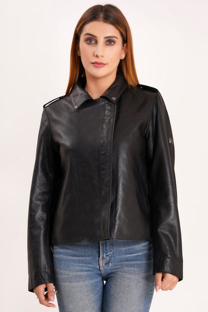 100% Leather Comfort Jacket | WX22