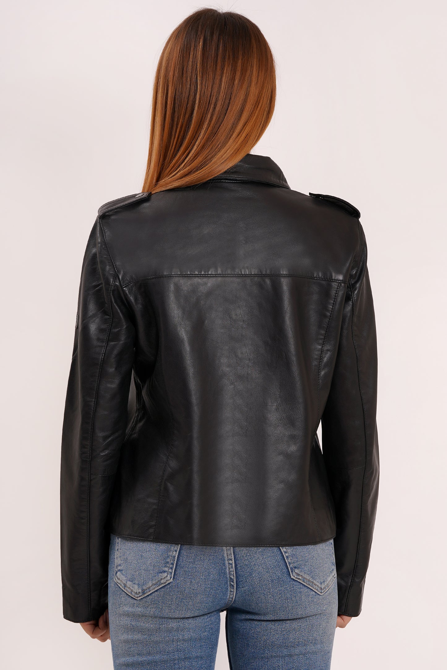 100% Leather Comfort Jacket | WX22