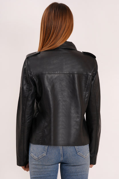 100% Leather Comfort Jacket | WX22