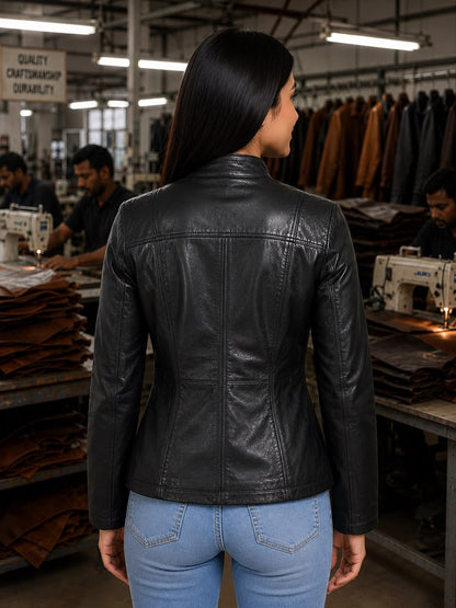Women's 100% Sheep Leather WX 127