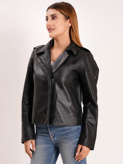 100% Leather Comfort Jacket | WX22
