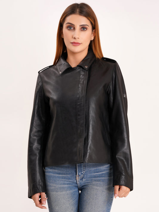 100% Leather Comfort Jacket | WX22