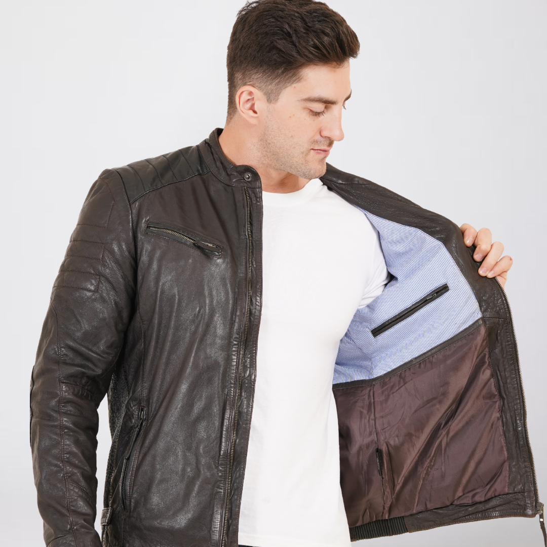100% Heavy Washed Smith Jacket - | MX93