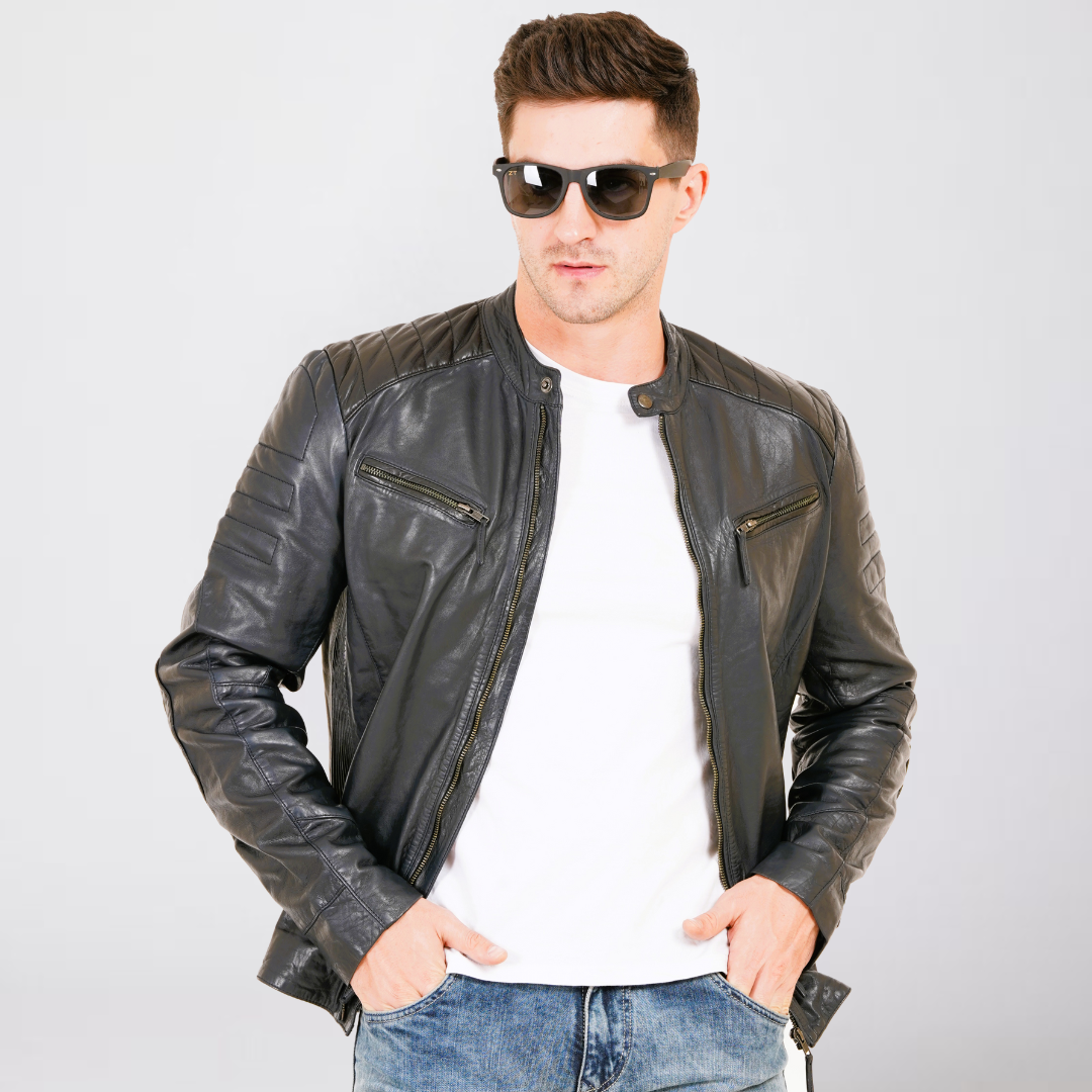 100% Heavy Washed Smith Jacket - | MX93