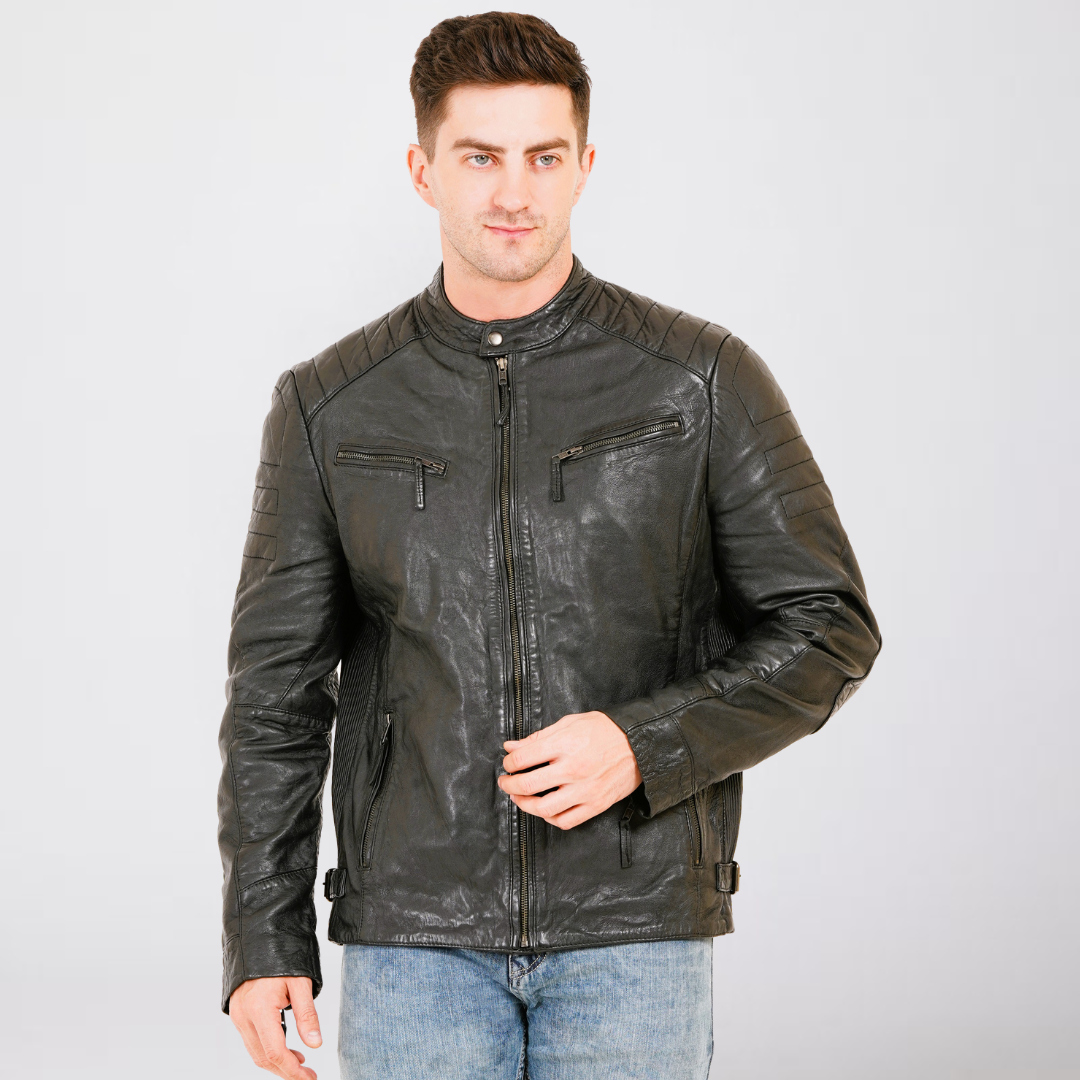 100% Heavy Washed Smith Jacket - | MX93