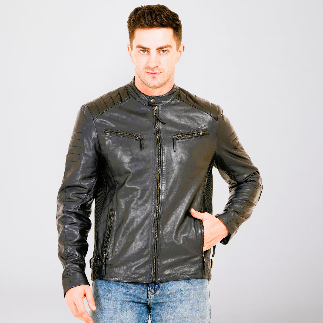 100% Heavy Washed Smith Jacket - | MX93