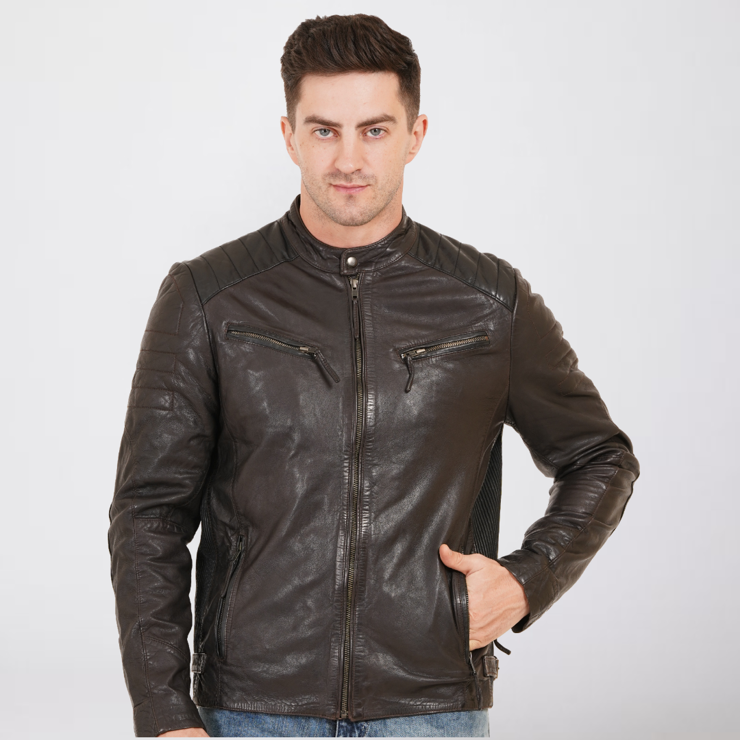 100% Heavy Washed Smith Jacket - | MX93