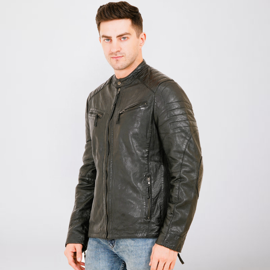 100% Heavy Washed Smith Jacket - | MX93