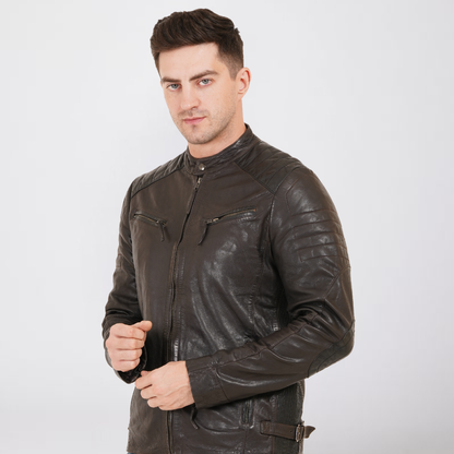 100% Heavy Washed Smith Jacket - | MX93