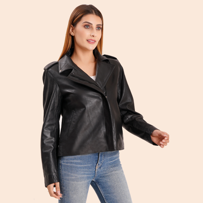 100% Leather Comfort Jacket | WX22