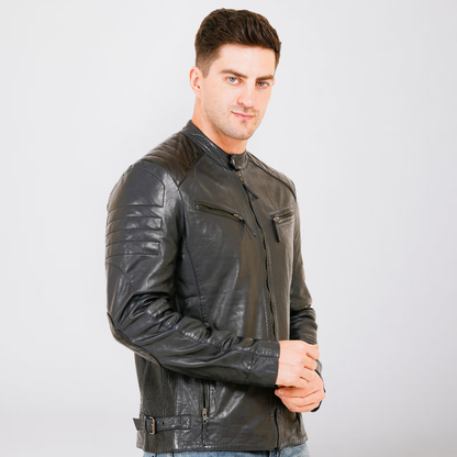 100% Heavy Washed Smith Jacket - | MX93