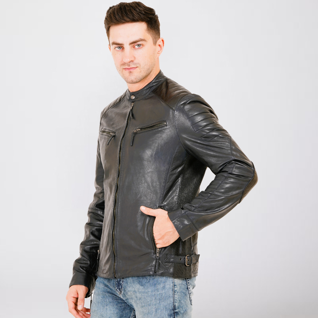 100% Heavy Washed Smith Jacket - | MX93