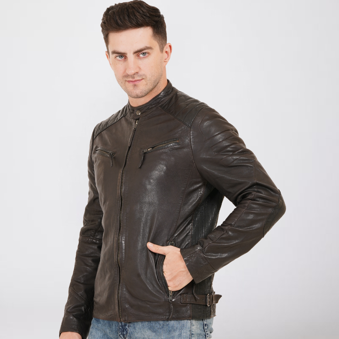 100% Heavy Washed Smith Jacket - | MX93