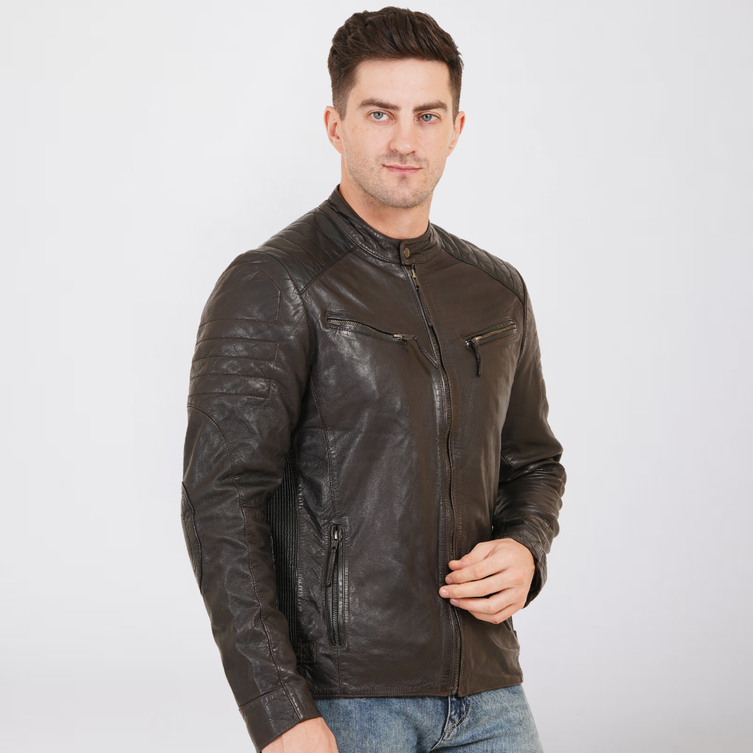 100% Heavy Washed Smith Jacket - | MX93