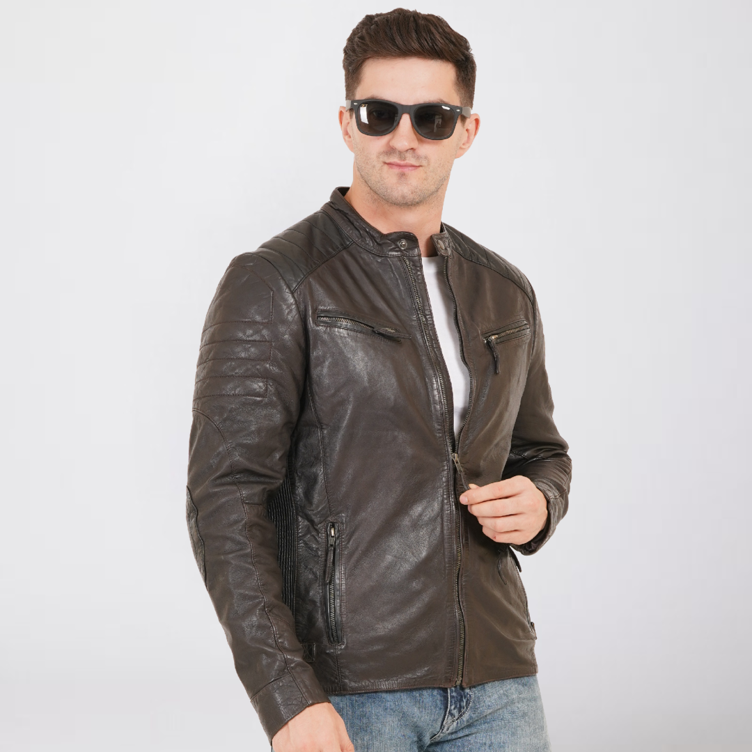 100% Heavy Washed Smith Jacket - | MX93